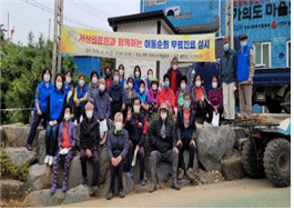 충청남도서산의료원의 따뜻한 공공의료 실천 태안군 근흥면 가의도리 ‘이동순회 무료진료’ 실시 첨부 이미지